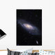 Messier 106 Spiral Galaxy Wall Decal Design 1
