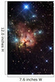 Northern Trifid Nebula Wall Decal
