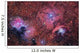 Star Forming Region Constellation Wall Decal Design 1