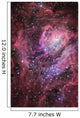 Central Region Lagoon Nebula Wall Decal