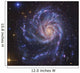 Pinwheel Galaxy Also Known Wall Decal