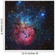Trifid Nebula Wall Decal Design 2