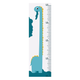Cartoon Dinosaur Growth Chart Wall Decal