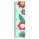 Floral Growth Chart Wall Decal