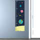 Outer Space Growth Chart Wall Decal