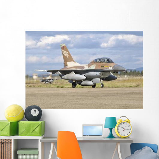 F-16b Netz Israeli Air Wall Decal Design 1
