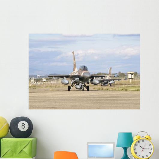 F-16b Netz Israeli Air Wall Decal Design 2