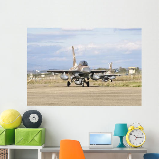 F-16b Netz Israeli Air Wall Decal Design 2