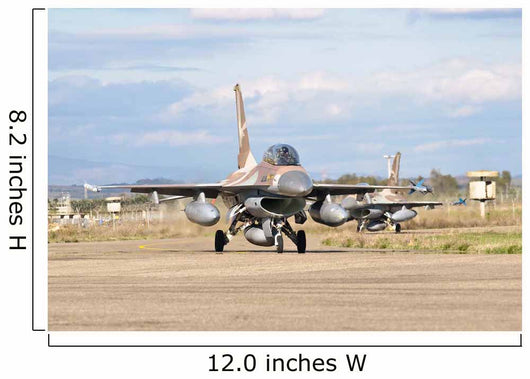 F-16b Netz Israeli Air Wall Decal Design 2