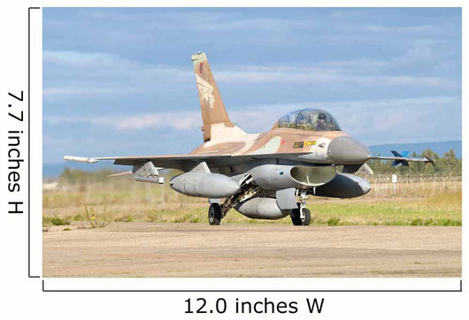 F-16b Netz Israeli Air Wall Decal Design 3