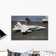 F A-18c Hornet Sits Wall Decal