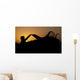 Silhouette Ea-6b Prowler Sunrise Wall Decal