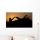 Silhouette Ea-6b Prowler Sunrise Wall Decal