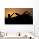 Silhouette Ea-6b Prowler Sunrise Wall Decal