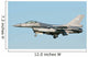 Side Dutch F-16 Aircraft Wall Decal