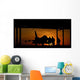 Silhouette Chilean Air Force Wall Decal
