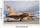 F-16a Fighting Falcon Famous Wall Decal Design 1