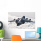 C-17 Globemaster Flying above Wall Decal