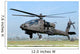 Dutch Ah-64 Apache Deployed Wall Decal