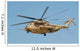 Sikorsky Ch-53 Yasur Israeli Wall Decal Design 1