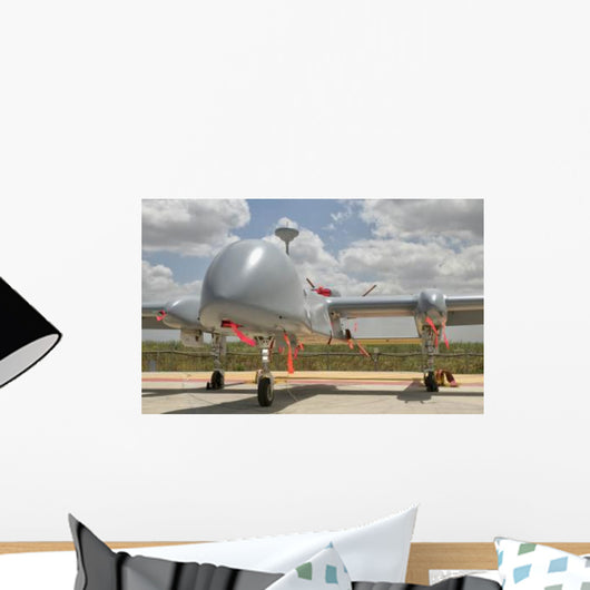 Heron Tp Unmanned Aerial Wall Decal Design 1