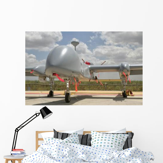 Heron Tp Unmanned Aerial Wall Decal Design 1