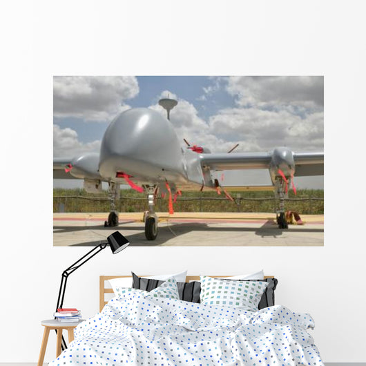 Heron Tp Unmanned Aerial Wall Decal Design 1