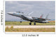 F-15c Eagle Baz Aircraft Wall Decal Design 3