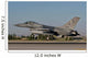 F-16c Pakistan Air Force Wall Decal