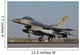 F-16c Turkish Air Force Wall Decal