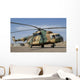Afghan Air Force Mi-17 Wall Decal Design 1