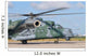Brazilian Air Force Mi-35 Wall Decal Design 4