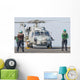Mh-60r Seahawk Embarked aboard Wall Decal Design 3