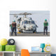 Mh-60r Seahawk Embarked aboard Wall Decal Design 3