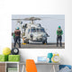 Mh-60r Seahawk Embarked aboard Wall Decal Design 3
