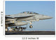 F A-18e Super Hornet Wall Decal Design 3