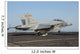 F A-18e Super Hornet Wall Decal Design 2