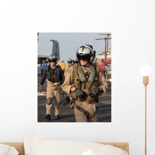 Us Navy Pilots Flight Wall Decal Design 2