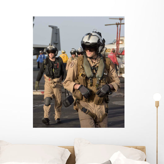 Us Navy Pilots Flight Wall Decal Design 2