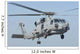 Mh-60r Seahawk Flight over Wall Decal
