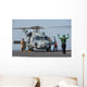 Mh-60r Seahawk Embarked aboard Wall Decal Design 1
