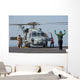 Mh-60r Seahawk Embarked aboard Wall Decal Design 1