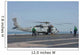 Sh-60f Seahawk Embarked aboard Wall Decal Design 1