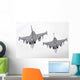 Pair Hungarian Air Force Wall Decal Design 6