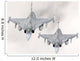 Pair Hungarian Air Force Wall Decal Design 5