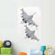 Pair Hungarian Air Force Wall Decal Design 4