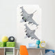 Pair Hungarian Air Force Wall Decal Design 4