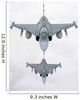 Pair Hungarian Air Force Wall Decal Design 2