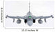 Hungarian Air Force Jas-39 Wall Decal Design 4