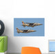 Pair Royal Moroccan Air Wall Decal